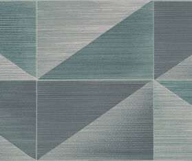 Wall&amp;dec&ograve; &#39;Hypotenuse Ts&#39; wallpaper, green GREEN WADE20HYP204GRN