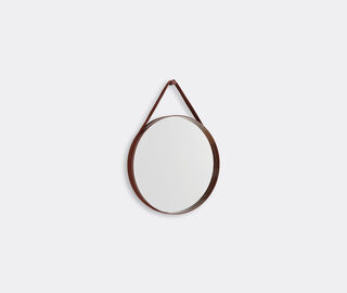 Hay 'Strap Mirror No 2', dark brown BROWN HAY122STR261BRW