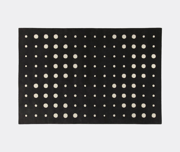 Amini Carpets 'Bubbles' rug 2, black and white black, white ${masterID}