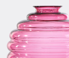Venini 'Deco' vase transparent, M, magenta PINK VENI23DEC999PUR