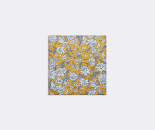 La DoubleJ 'Lilium Zafferano' large napkin, set of two YELLOW LADJ22LAR386MUL