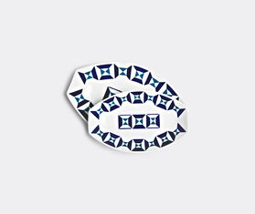 Sargadelos &#39;Pax&aacute;rica Monf&eacute;rico&#39; large oval platter MULTICOLOUR SARG15LAR149BLU