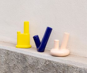 Wood'd 'Weed'd Bong VS001', blue BLUE WOOD22BON782BLU