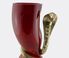 Vanessa Mitrani 'Cobra' vase, red and bronze red VAMI23COB859GRY