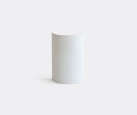 Origin Made &#39;Ark Vase&#39;, half large WHITE ORMA22ARK105WHI