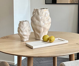101 Copenhagen 'Katachi' vase, medium, high glaze birch MULTICOLOUR COPH25KAT162WHI