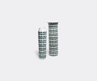 L'Objet 'Tribal Diamond' collar vase MULTICOLOUR LOBJ17TRI331BLK