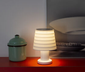 SOWDEN &#39;PL5&#39; portable lamp, white MULTICOLOUR SOWD24PL5232WHI