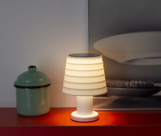 SOWDEN 'PL5' portable lamp, white MULTICOLOUR SOWD24PL5232WHI