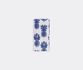 La DoubleJ 'Pineapple Blu' napkin, set of two BLUE LADJ22LAR686BLU