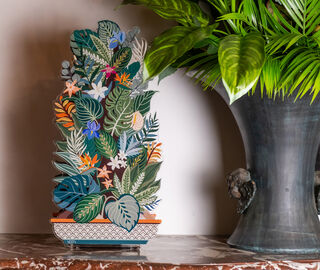 VESTA 'Eden' diffuser, extra large, multicolor GREEN VEST26EDE416GRN
