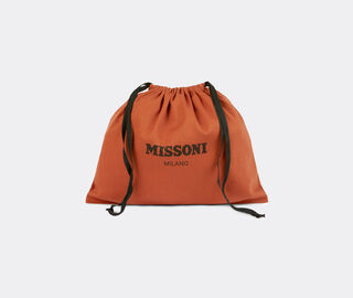Missoni 'Keith' flat beauty case with top handle WHITE MIHO22KEI106BLK