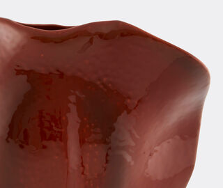 Bordallo Pinheiro 'Amaz&oacute;nia' vase BROWN BOPI22AMA997BRW