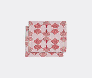 La DoubleJ 'Slinky Rosso' tablemat, set of two MULTICOLOUR LADJ22TAB986MUL