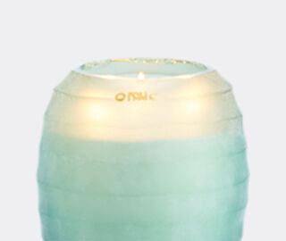 ONNO Collection 'Waves Blue' candle Phuket Lotus scent, small BLUE ONNO23CAN184BLU