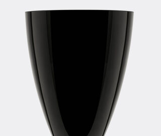 Produzione Privata 'Basequadra' vase, black BLACK PRPR25BAS675BLK