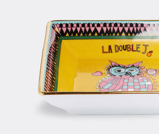 La DoubleJ 'Athena' trinket tray YELLOW LADJ19TRI687YEL