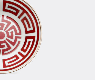 Ginori 1735 'Labirinto' coffee saucer, set of two, red RED RIGI20LAB072RED
