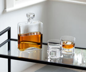 LSA International &#39;Cask&#39; whiskey set TRANSPARENT LSAI21CAS062TRA