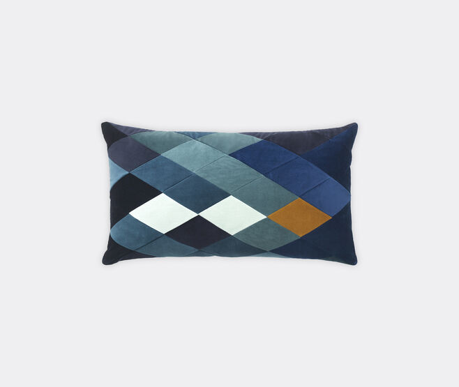 Christina Lundsteen 'Emma' cushion, blue BLUE CHLU25EMM821BLU