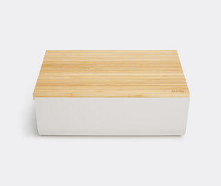 Alessi 'Mattina' bread box GREY ALES20MAT109GRY