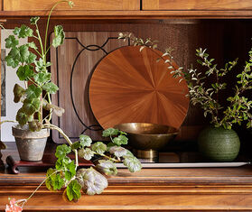 HestiaLiving &#39;Soleil&#39; round tablemat, set of two, bronze BRONZE HELI25SOL399BRZ