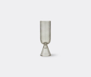 POLSPOTTEN 'Rooftop' champagne glass, set of four, light grey GREY POLS25CHA386GRY