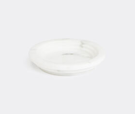 Mmairo 'Guggenheim Cigarettes and Cigars' ashtray, round WHITE MMAI19GUG123WHI