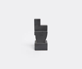 L&#39;Objet &#39;Cubisme&#39; bookend BLACK LOBJ17CUB461BLK