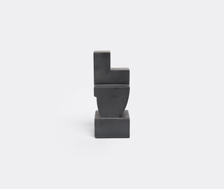 L'Objet 'Cubisme' bookend BLACK LOBJ17CUB461BLK