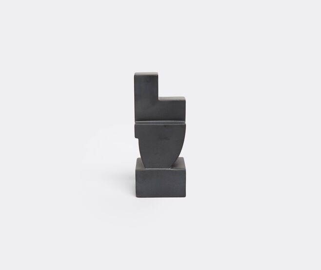 L'Objet 'Cubisme' bookend BLACK LOBJ17CUB461BLK