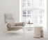 Fredericia Furniture 'Sequoia Pouf', bouclè white FRED22SEQ712WHI