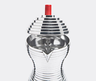 Alessi 'Pulcina' espresso maker, medium GREY ALES15PUL073SIL