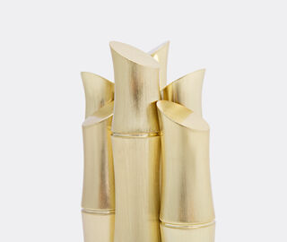 L'Objet 'Bambou' bookend, set of 2 GOLD LOBJ15BAM916GOL