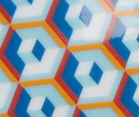 La DoubleJ 'Cubi Blu' goodie jar MULTICOLOUR LADJ22GOO740MUL