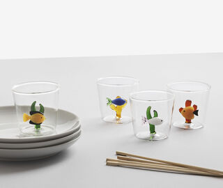 Ichendorf Milano 'Marine Garden' assorted tumblers, set of six MULTICOLOUR ICMI22MAR644MUL