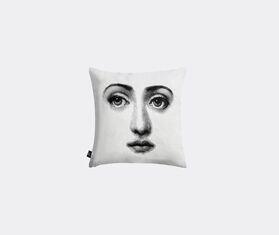 Fornasetti &#39;Tema e Variazioni N.1, N.6&#39; cushion, black and white WHITE FORN24CUS390MUL