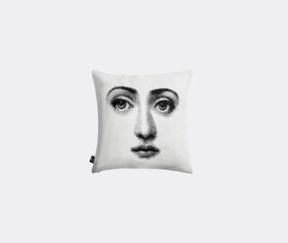 Fornasetti 'Tema e Variazioni N.1 and N.6' cushion, black and white WHITE FORN24CUS390MUL