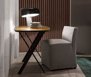 Flos 'Snoopy' table lamp, black, US plug BLACK FLOS23SNO973BLK