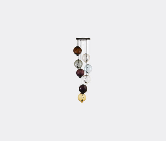 Cappellini 'Meltdown' lamp, eight pendants, UK plug