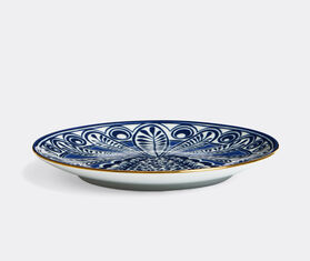 La DoubleJ &#39;Big Pineapple&#39;, side plate, set of two, blue BLUE LADJ25SID706MUL