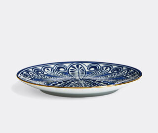 La DoubleJ 'Big Pineapple', side plate, set of two, blue BLUE LADJ25SID706MUL