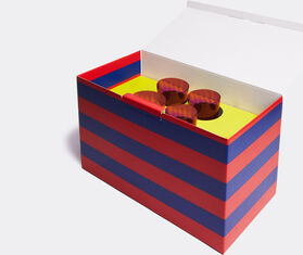 La DoubleJ 'Pineapple Rainbow' wine glasses, set of four MULTICOLOUR LADJ23WIN681PIN