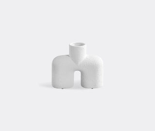 101 Copenhagen 'Cobra Uno' medium  vase, white WHITE COPH25COB324WHI