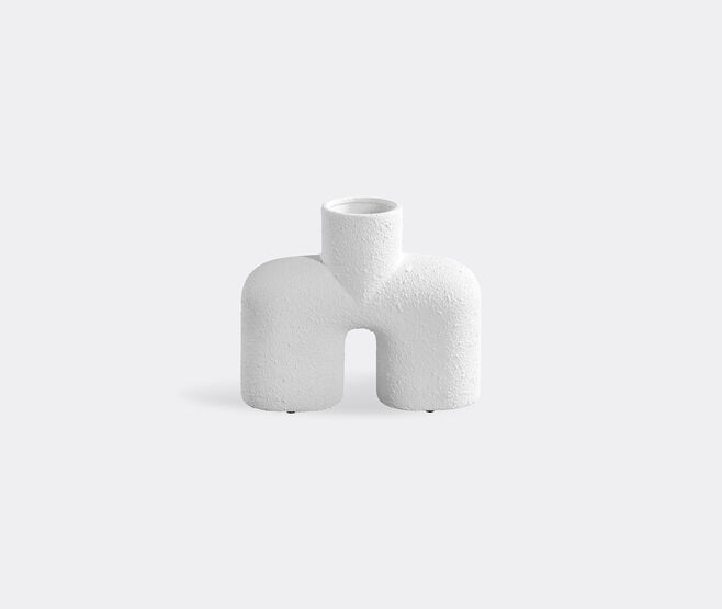 101 Copenhagen 'Cobra Uno' medium  vase, white WHITE COPH25COB324WHI