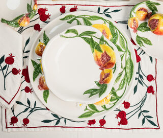 Les-Ottomans 'Pomegranate' large bowl, multicolor MULTICOLOUR OTTO25POM492MUL