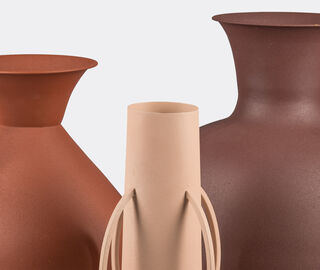 POLSPOTTEN 'Roman' vase, set of four, brown MULTICOLOUR POLS22VAS887CIN