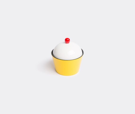 Wetter Indochine 'Cupcake' bowl, yellow Yellow, white WEIN18CUP823YEL