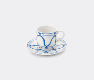 THEMIS Z 'Serenity' espresso cup and saucer, blue BLUE THEM24SER122BLU