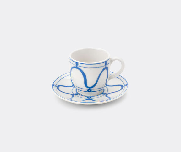 THEMIS Z 'Serenity' espresso cup and saucer, blue undefined ${masterID}